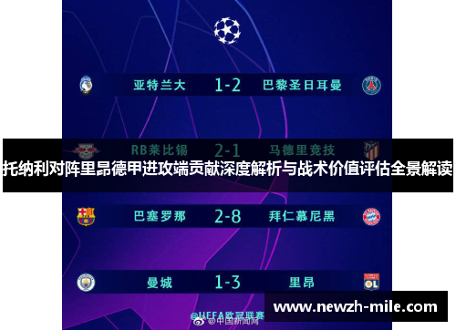 托纳利对阵里昂德甲进攻端贡献深度解析与战术价值评估全景解读